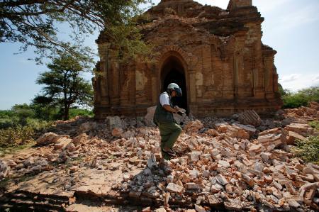 YellowLink ミャンマー地震で崩壊した世界三大仏教遺跡バガンを守りたい！ 